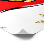 マルチーズ犬 ポスター (角)