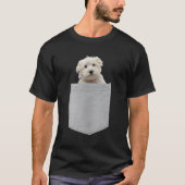 マルチーズ犬 Tシャツ (正面)