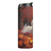 マルチーズ紅葉秋インスパイア タンブラー (回転左)