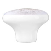 マルチーズ絵画ズ – かわいいオリジナルドッグアート セラミックノブ (側面)