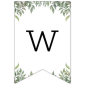 マルチーズ緑の赤ちゃんシャワーパピーバンティングフラグ バンティングフラッグ (第3の旗)