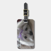 マルチーズ設計 ラゲッジタグ (正面縦)