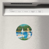 マルチーズ10 – 帆船 マグネット (インサイチュ (食洗機))