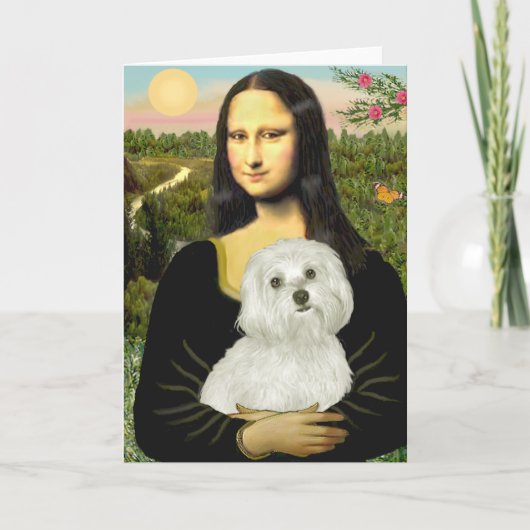 マルチーズ11 -モナリザ カード (正面)