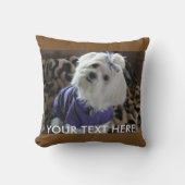 マルチーズ クッション (正面)