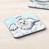 マルチーズ コースター (左側)