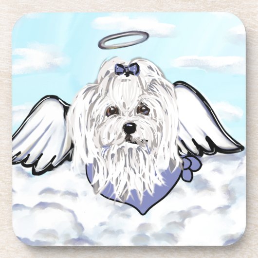 マルチーズ コースター (正面)