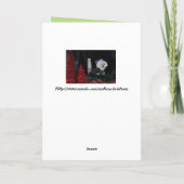 マルチーズ シーズンカード (裏面)