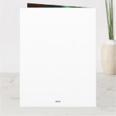 マルチーズ・ツー犬のセントパトリックデーのドレス カード (裏面)