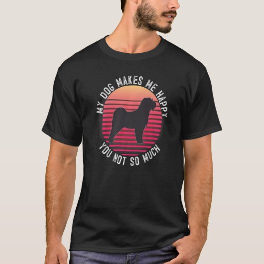 マルチーズ・テリア犬の種類 Tシャツ (正面)