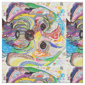 マルチーズ ファブリック (クローズアップ)