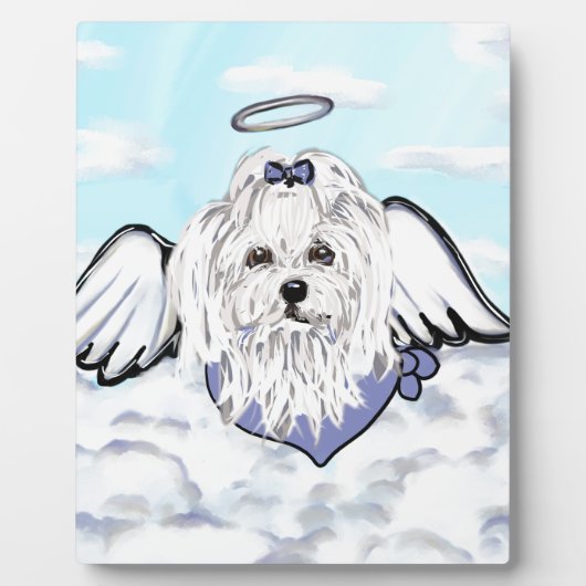 マルチーズ フォトプラーク (正面)