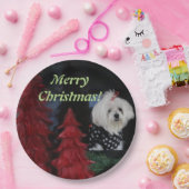 マルチーズ ペーパープレート (パーティー)