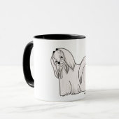 マルチーズ マグカップ (正面左)