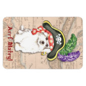 マルチーズ マグネット (横)