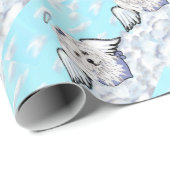 マルチーズ ラッピングペーパー (ロールコーナー)