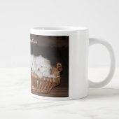 マルチーズ，子犬，愛，キッチン，コーヒー，紅茶 ジャンボコーヒーマグカップ (右)