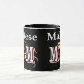 マルチーズMOMプレゼント マグカップ (中央)