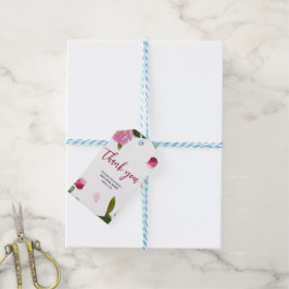 マルチ フローラル ブライダル シャワー ギフトタグ