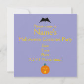 マルツキンハローウィンパーティ招待状 招待状 (裏面)