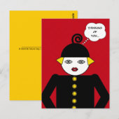 マルツキンポップ・アートのアートポストカード© 2012 M.マルツ ポストカード (正面/裏面)