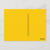 マルツキンポップ・アートのアートポストカード© 2012 M.マルツ ポストカード (裏面)