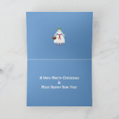 マルツパーソナライズされたキン聖ルシアの日のグリーティングカード シーズンカード (内部)