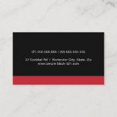 マルティエレガントーニ·カクテル·グラス·バーテンダー 名刺 (裏面)