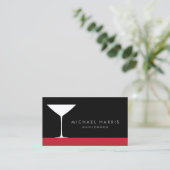 マルティエレガントーニ·カクテル·グラス·バーテンダー 名刺 (スタンド正面)