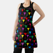 マルティカラフルニカクテルパターン エプロン (インサイチュ)