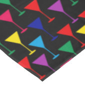 マルティカラフルニカクテルパターン テーブルクロス (アングル)