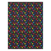 マルティカラフルニカクテルパターン テーブルクロス (正面)