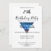 マルティカラフルニカクテル 招待状 (正面/裏面)