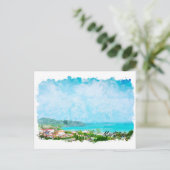 マルティカリブのニク熱帯島 ポストカード (スタンド正面)