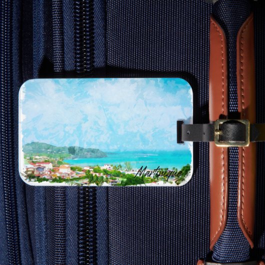 マルティカリブのニク熱帯島 ラゲッジタグ (正面インサイチュ4)