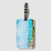 マルティカリブのニク熱帯島 ラゲッジタグ (正面縦)