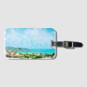 マルティカリブのニク熱帯島 ラゲッジタグ (正面横)