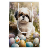 マルティチドッグとイースターエッグホリデー ミディアムペーパーバッグ (裏面)