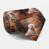 マルティツイン紅葉秋インスパイア ネクタイ (ロール)