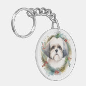 マルティツクリスマスリースフェスティバルカップ キーホルダー (正面左)