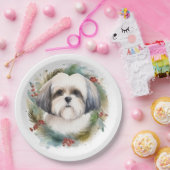 マルティツクリスマスリースフェスティバルカップ ペーパープレート (パーティー)