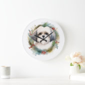 マルティツクリスマスリースフェスティバルカップ ラージ壁時計 (ホーム)