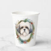 マルティツクリスマスリースフェスティバルカップ 紙コップ (正面)