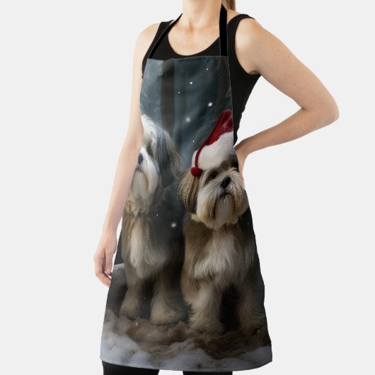マルティツスノウィースリークリスマスデコール エプロン (インサイチュ)