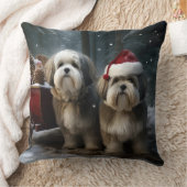 マルティツスノウィースリークリスマスデコール クッション (ブランケット)