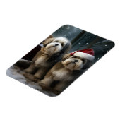 マルティツスノウィースリークリスマスデコール マグネット (左側)