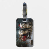 マルティツスノウィースリークリスマスデコール ラゲッジタグ (裏面縦)