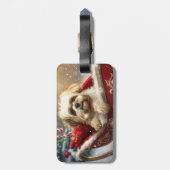 マルティツドッグクリスマスフェスティバル ラゲッジタグ (裏面縦)