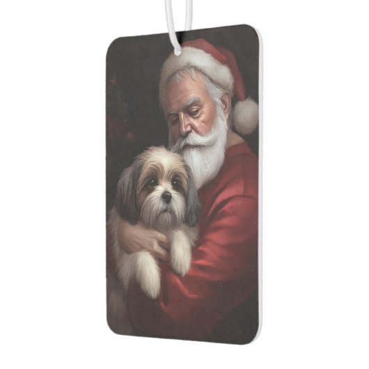 マルティトゥーウィズサンタクロースフェスティバルクリスマス カーエアーフレッシュナー (左)