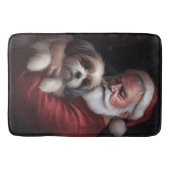 マルティトゥーウィズサンタクロースフェスティバルクリスマス バスマット (正面)